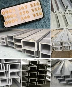 U Đúc Inox 40 x 80